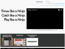 Tablet Screenshot of ninjalax.com